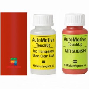 Kit corector vopsea cu pensula Mitshubishi Minicab MIT3034 (Yusekosha Red), MIT3034, CMP10035, P35