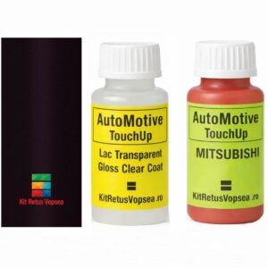 Kit corector vopsea cu pensula Mitshubishi Mirage MIT9506 (Bordeaux Maroon), MIT9506, R12
