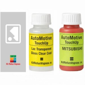 Kit corector vopsea cu pensula Mitshubishi Mirage MIT9635 (Crystal Turquoise), MIT9635, 4850, QB, QC, MAU9905