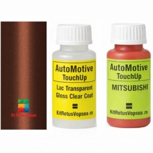 Kit corector vopsea cu pensula Mitshubishi Mirage MITC07 (Reddish Brown), MITC07, 4B, B4, C07, CMC10007