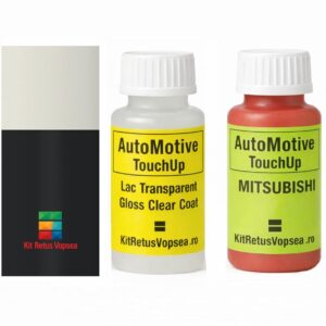 Kit corector vopsea cu pensula Mitshubishi Montero MIT0318 (Comb. of W09/A24), MIT0318, W6A