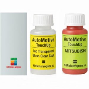 Kit corector vopsea cu pensula Mitshubishi Montero MIT4020 (Blanco Nevada), MIT4020