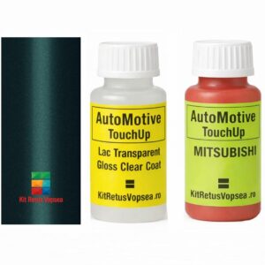 Kit corector vopsea cu pensula Mitshubishi Montero MIT9217 (Dark Green), MIT9217, AS, CW, G70, CMG10070