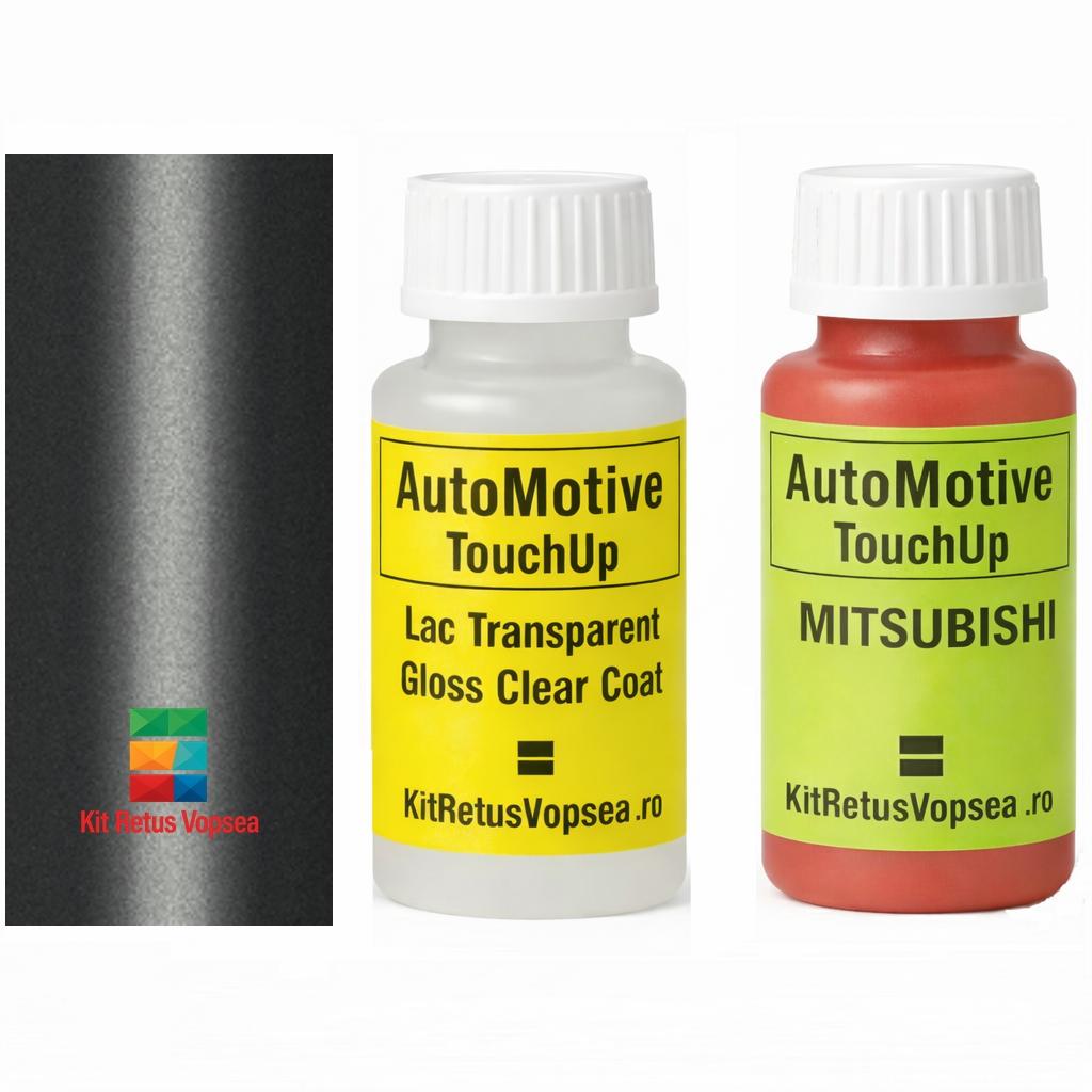 Kit corector vopsea cu pensula Mitshubishi Outlander MIT9847 (Medium Silver), MIT9847, H25, CMH18025