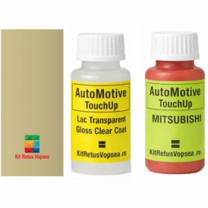 Kit corector vopsea cu pensula Mitshubishi RVR MIT1002 (Castard Yellow), MIT1002, Y43, AC11343