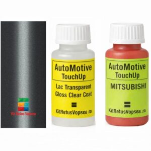 Kit corector vopsea cu pensula Mitshubishi eK MITU17 (Titanium Gray), MITU17, AB, CMU10017, U17