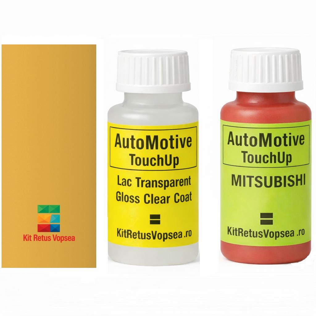 Kit corector vopsea cu pensula Mitshubishi i-MiEV MIT1026 (Sunflower Yellow), MIT1026, CMY10021, Y21